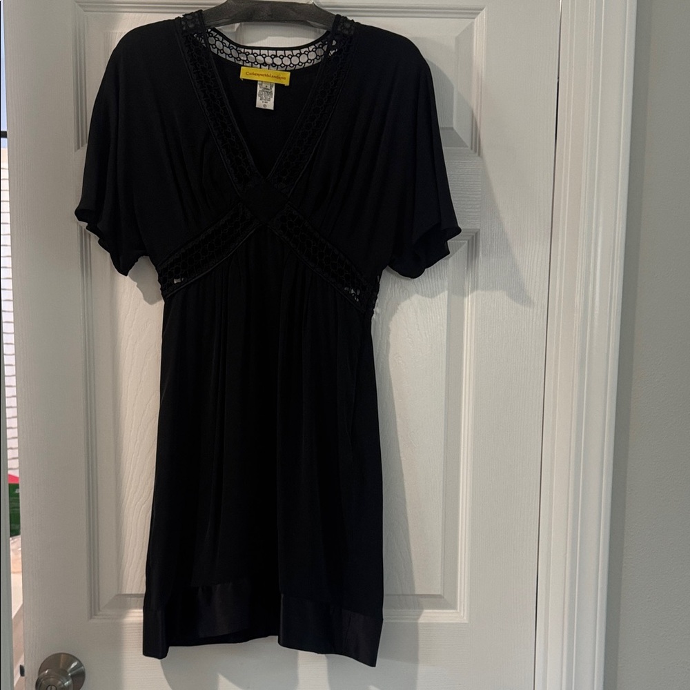 Catherine Malandrino Black Mini Dress